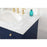 Elegant Kitchen/Bath Clarence 72" Double Bathroom Vanity, Blue