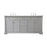 Elegant Kitchen/Bath Clarence 72" Double Bathroom Vanity, Grey - VF53072DGR