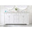 Elegant Kitchen/Bath Clarence 72" Double Bathroom Vanity, White
