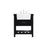 Elegant Kitchen/Bath Clement 30" Single Bathroom Vanity, Black - VF60130BK