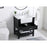 Elegant Kitchen/Bath Clement 30" Single Bathroom Vanity, Black