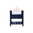 Elegant Kitchen/Bath Clement 30" Single Bathroom Vanity, Blue - VF60130BL
