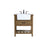 Elegant Kitchen/Bath Clement 30" Single Bathroom Vanity, Driftwood - VF60130DW