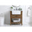 Elegant Kitchen/Bath Clement 30" Single Bathroom Vanity, Driftwood