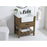 Elegant Kitchen/Bath Clement 30" Single Bathroom Vanity, Driftwood