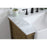 Elegant Kitchen/Bath Clement 30" Single Bathroom Vanity, Driftwood