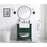 Elegant Clement 30" Single Bathroom Vanity, Driftwood/Backsplash