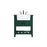 Elegant Kitchen/Bath Clement 30" Single Bathroom Vanity, Green - VF60130GN
