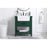 Elegant Kitchen/Bath Clement 30" Single Bathroom Vanity, Green