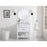 Elegant Clement 30" Single Vanity, Natural Wood/Backsplash
