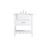 Elegant Kitchen/Bath Clement 30" Single Bathroom Vanity, White - VF60130WH