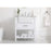 Elegant Kitchen/Bath Clement 30" Single Bathroom Vanity, White
