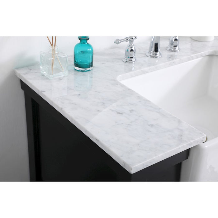 Elegant Kitchen/Bath Clement 36" Single Bathroom Vanity, Black