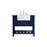 Elegant Kitchen/Bath Clement 36" Single Bathroom Vanity, Blue - VF60136BL