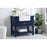 Elegant Kitchen/Bath Clement 36" Single Bathroom Vanity, Blue