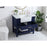 Elegant Kitchen/Bath Clement 36" Single Bathroom Vanity, Blue