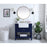 Elegant Kitchen/Bath Clement 36" Single Bathroom Vanity, Blue