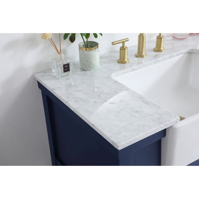 Elegant Kitchen/Bath Clement 36" Single Bathroom Vanity, Blue