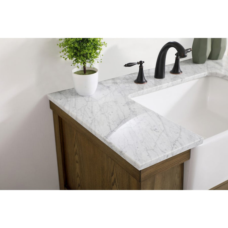 Elegant Kitchen/Bath Clement 36" Single Bathroom Vanity, Driftwood