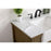 Elegant Kitchen/Bath Clement 36" Single Bathroom Vanity, Driftwood