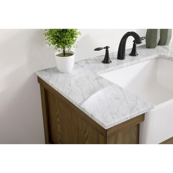 Elegant Kitchen/Bath Clement 36" Single Bathroom Vanity, Driftwood