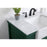 Elegant Kitchen/Bath Clement 36" Single Bathroom Vanity, Green