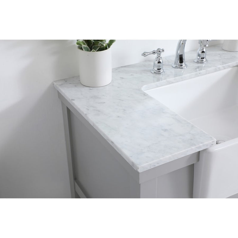 Elegant Kitchen/Bath Clement 36" Single Bathroom Vanity, Grey