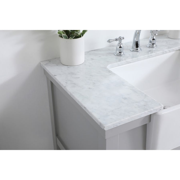 Elegant Kitchen/Bath Clement 36" Single Bathroom Vanity, Grey