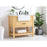 Elegant Clement 36" Single Bathroom Vanity, Natural Wood
