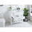 Elegant Kitchen/Bath Clement 36" Single Bathroom Vanity, White