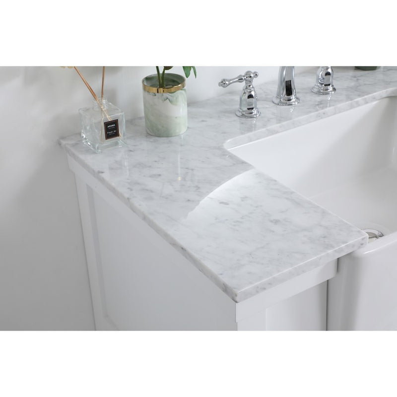 Elegant Kitchen/Bath Clement 36" Single Bathroom Vanity, White
