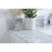 Elegant Clement 36" Single Bathroom Vanity, White/Backsplash