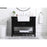 Elegant Kitchen/Bath Clement 42" Single Bathroom Vanity, Black