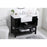 Elegant Kitchen/Bath Clement 42" Single Bathroom Vanity, Black