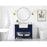 Elegant Kitchen/Bath Clement 42" Single Bathroom Vanity, Blue