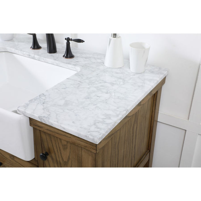 Elegant Kitchen/Bath Clement 42" Single Bathroom Vanity, Driftwood