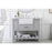 Elegant Kitchen/Bath Clement 42" Single Bathroom Vanity, Grey