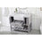Elegant Kitchen/Bath Clement 42" Single Bathroom Vanity, Grey
