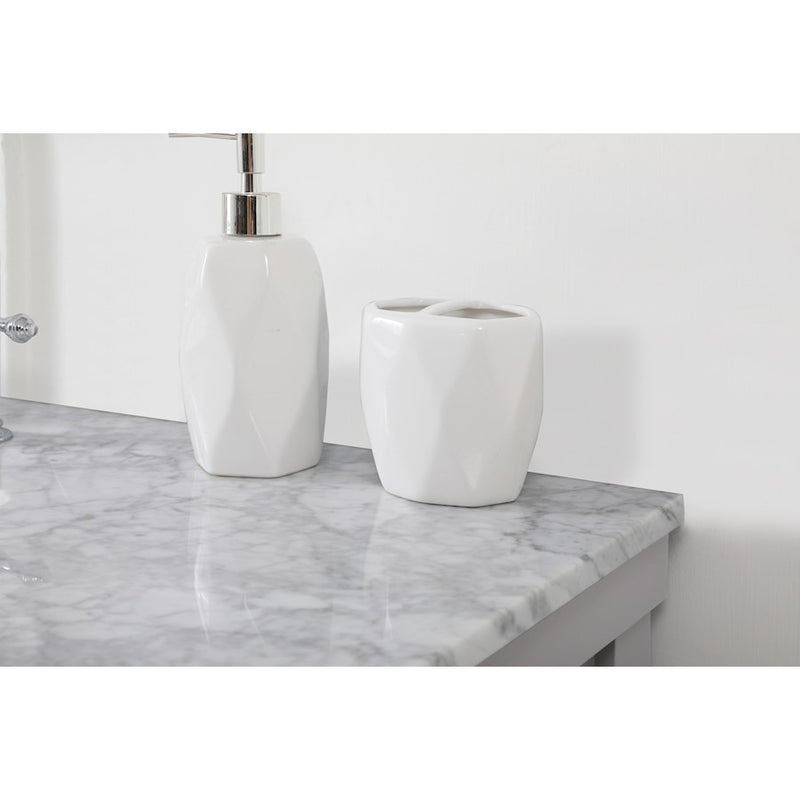 Elegant Kitchen/Bath Clement 42" Single Bathroom Vanity, Grey