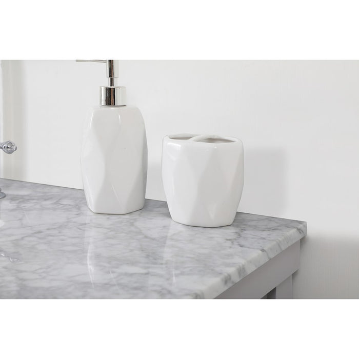 Elegant Kitchen/Bath Clement 42" Single Bathroom Vanity, Grey