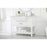 Elegant Kitchen/Bath Clement 42" Single Bathroom Vanity, White