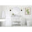 Elegant Kitchen/Bath Clement 42" Single Bathroom Vanity, White
