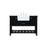 Elegant Kitchen/Bath Clement 48" Single Bathroom Vanity, Black - VF60148BK
