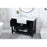 Elegant Kitchen/Bath Clement 48" Single Bathroom Vanity, Black