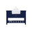 Elegant Kitchen/Bath Clement 48" Single Bathroom Vanity, Blue - VF60148BL