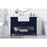 Elegant Kitchen/Bath Clement 48" Single Bathroom Vanity, Blue