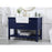 Elegant Kitchen/Bath Clement 48" Single Bathroom Vanity, Blue