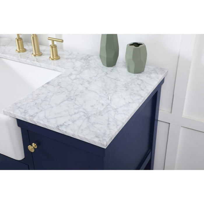 Elegant Kitchen/Bath Clement 48" Single Bathroom Vanity, Blue