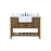 Elegant Clement 48" Single Bathroom Vanity, Driftwood/Backsplash - VF60148DW-BS