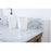 Elegant Clement 48" Single Bathroom Vanity, Driftwood/Backsplash